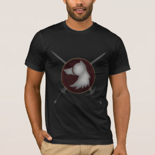 上昇のロゴのティー Tシャツ