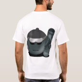 上昇の寄宿生 Tシャツ (裏面)