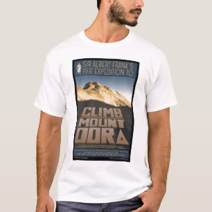 上昇の山のDoraのワイシャツ Tシャツ