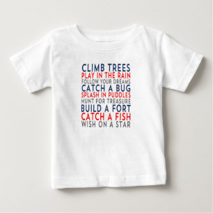 上昇の木01 ベビーTシャツ