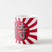 上昇の武士のマグ コーヒーマグカップ (中央)