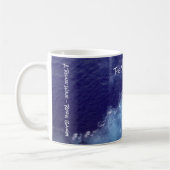 "上昇の波" 11か15のoz。 コーヒー・マグ コーヒーマグカップ (左)