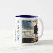 "上昇の波" 11のoz。 マグ (正面右)