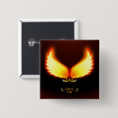 上昇の火-フェニックスの翼 缶バッジ (正面&裏面)