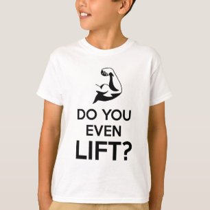上昇のTシャツのTシャツの重量挙げして下さい Tシャツ