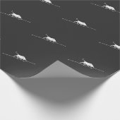 上昇傾向の株式市場のトレーディングトレーダー投資家 ラッピングペーパー (角)