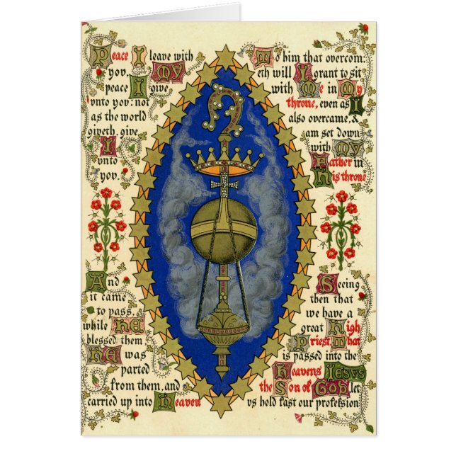 上昇日の極彩色写本 (正面)