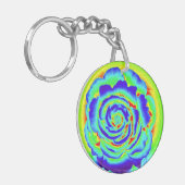 上昇温暖気流は上がりました キーホルダー (正面左)