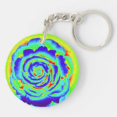 上昇温暖気流は上がりました キーホルダー (裏面)