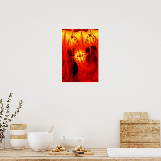 上昇熱 ポスター (キッチン)