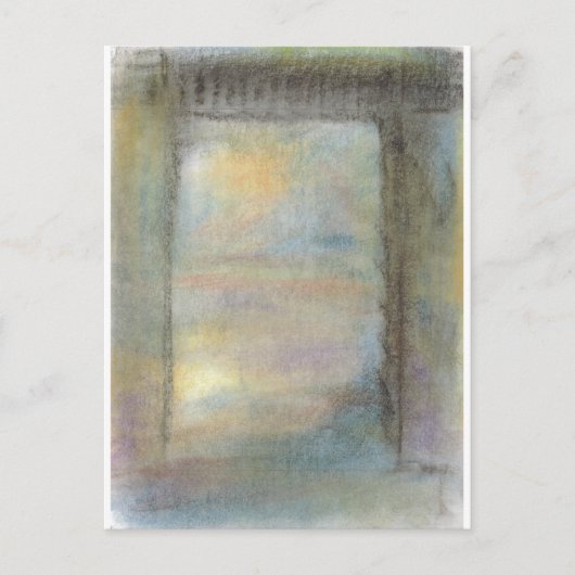 上昇絵を描の ポストカード (正面)