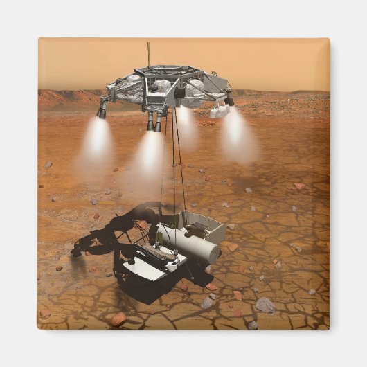 上昇車両離れの火星。 マグネット (正面)