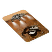 上昇車両離れの火星。 マグネット (右側)