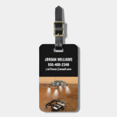 上昇車両離れの火星。 ラゲッジタグ (正面縦)