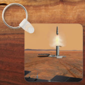 上昇車両離れの火星。2 キーホルダー (正面)