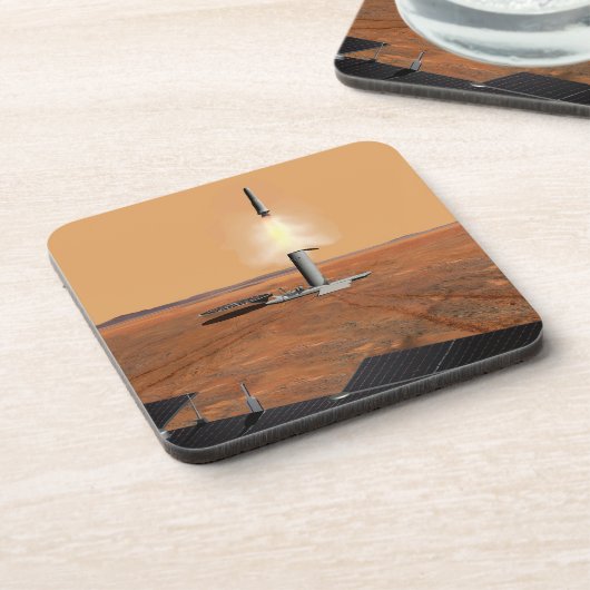 上昇車両離れの火星。2 コースター (左側)