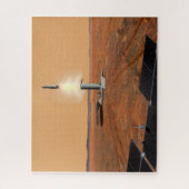 上昇車両離れの火星。2 ジグソーパズル (縦)