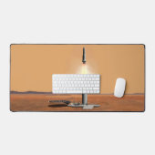 上昇車両離れの火星。2 デスクマット (キーボード&マウス)