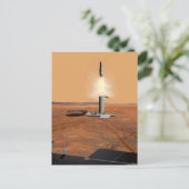 上昇車両離れの火星。2 ポストカード (スタンド正面)