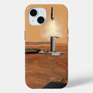 上昇車両離れの火星。2 iPhone 15ケース