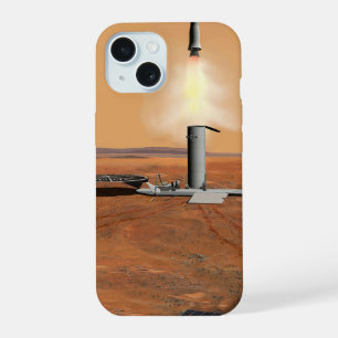 上昇車両離れの火星。2 iPhone 15ケース