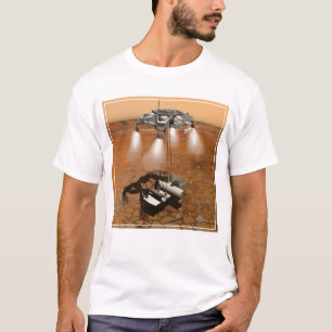 上昇車両離れの火星。 Tシャツ