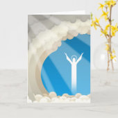 上昇 カード (黄色い花)