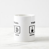 上昇 コーヒーマグカップ (中央)