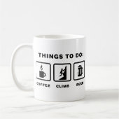 上昇 コーヒーマグカップ (左)