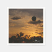 上昇 スタンダードカクテルナプキン (正面)