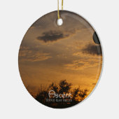 上昇 セラミックオーナメント (左)