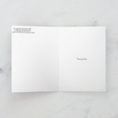 上昇-フェニックスの挨拶状 カード (内部)