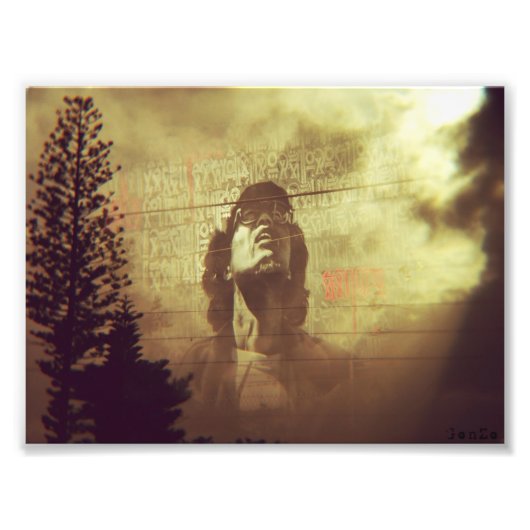 上昇 フォトプリント            (正面)