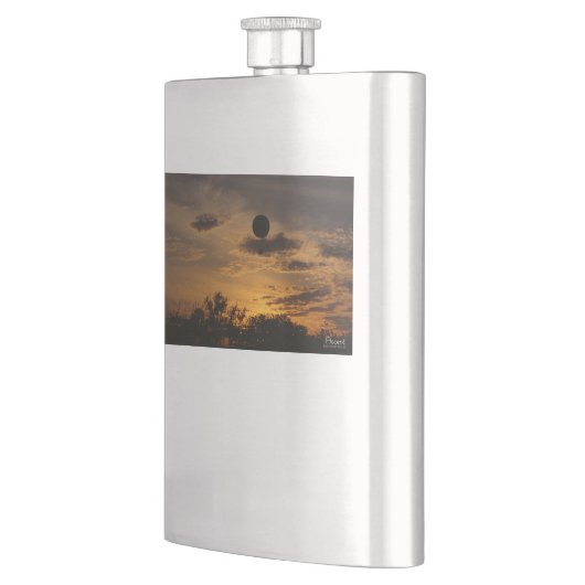 上昇 フラスク (左)