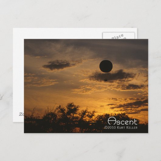 上昇 ポストカード (正面/裏面)