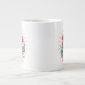 上昇 – 巨大なコーヒーマグ ジャンボコーヒーマグカップ (正面)