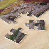 上昇、c.1856-64 (キャンバスの油)からのコルフ島 ジグソーパズル (側面)