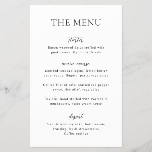 上智白モダンのメ結婚ニュー チラシ (正面)