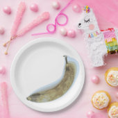 上書きバナナプレート ペーパープレート (パーティー)