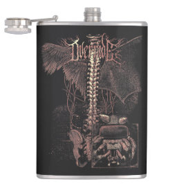 上書き – テクノゴシックストリートウェアデザイン フラスク