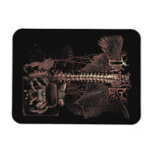 上書き – テクノゴシックストリートウェアデザイン マグネット (横)