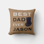 上最高の帽子ハイハットTシャツ付きパパ クッション (正面)