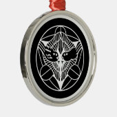 上杉家笹 メタルオーナメント (右)