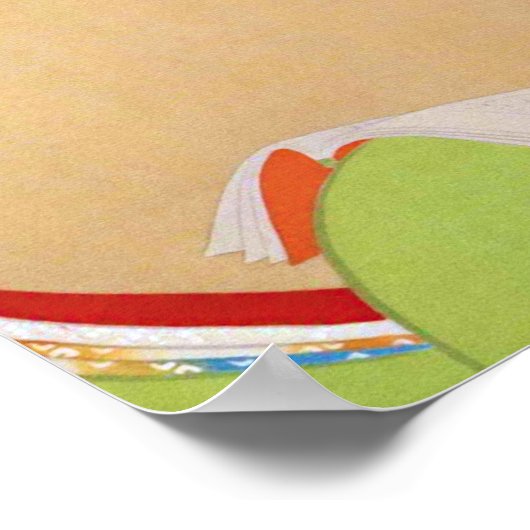 上村松園美術 ポスター (角)