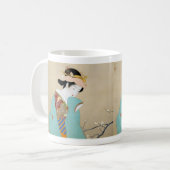 上村松園『 春芳 』. Uemura Shōen コーヒーマグカップ (正面左)