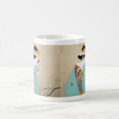 上村松園『 春芳 』. Uemura Shōen コーヒーマグカップ (中央)
