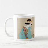 上村松園『 春芳 』. Uemura Shōen コーヒーマグカップ (左)