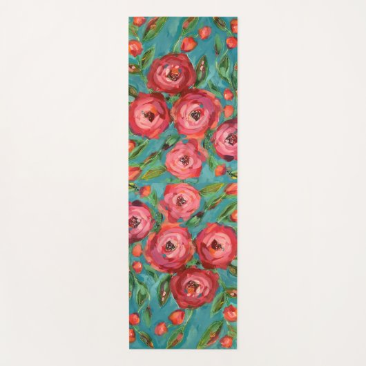 上来バラヨガマット ヨガマット (正面)