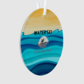 上水スキー オーナメント (正面)