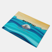 上水スキー ドアマット (アングル)